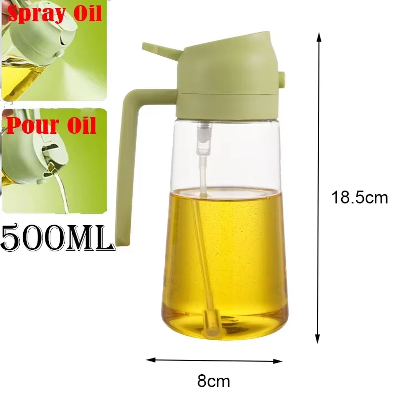 Mistify™ 500ml Olive Oil Spray Bottle – Precision Oil Dispenser for Cooking, Grilling &amp; Baking