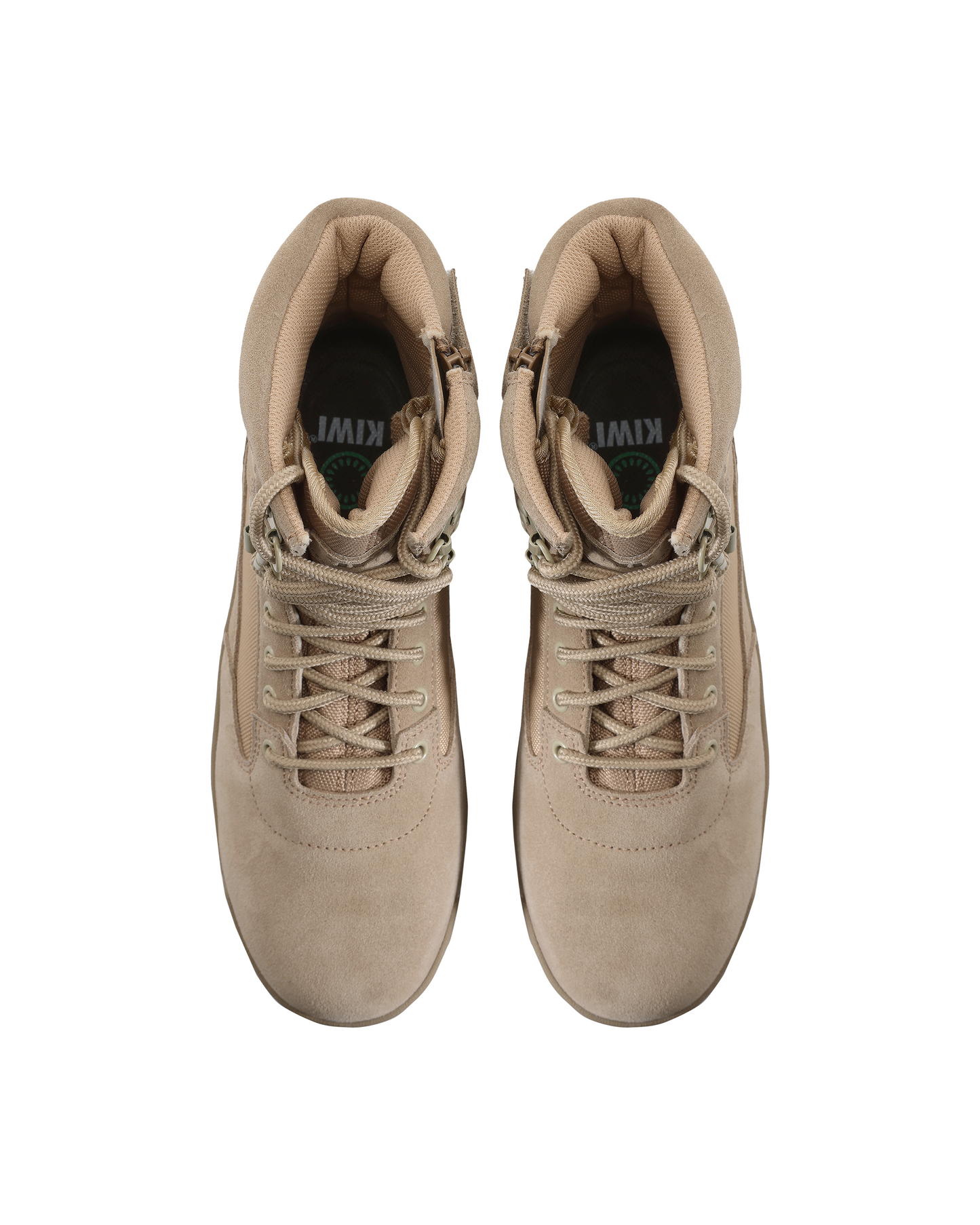 Kiwi Durable Sand Suede 6.5" Zipped Water Resistant Tactical Boots [62100]