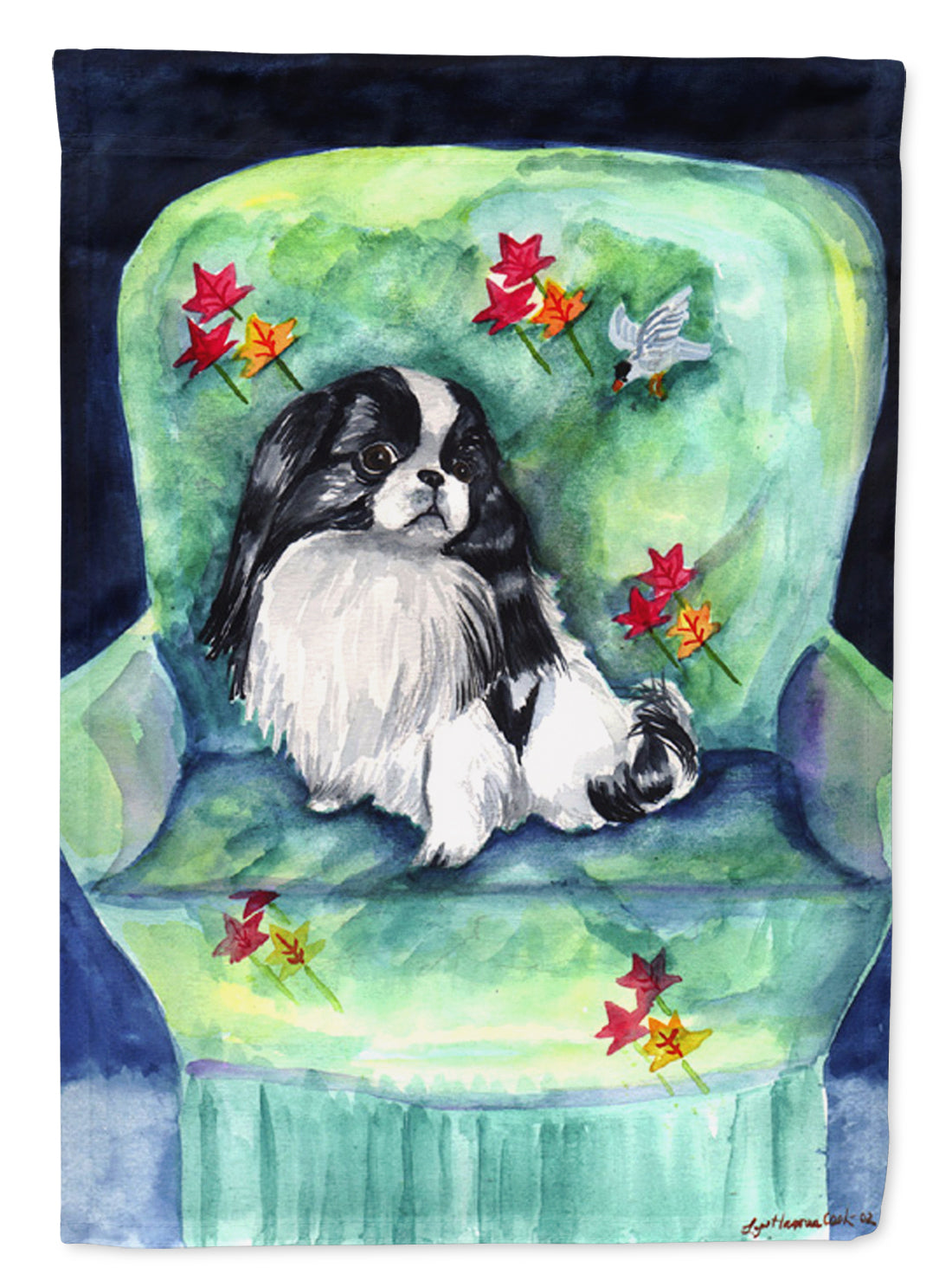 Japanese Chin in Momma&