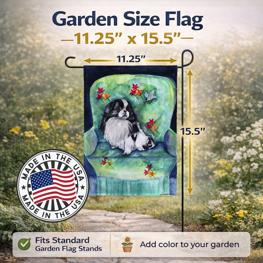 Japanese Chin in Momma&