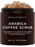 Arabica Coffee Body Scrub - Moisturizing and Exfoliating for Body, Face, Hand, Foot - Fights Stretch Marks, Fine Lines, Wrinkles - Great Gifts for Women & Men - 10 Oz