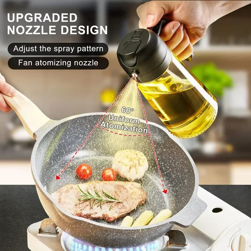 Mistify™ 500ml Olive Oil Spray Bottle – Precision Oil Dispenser for Cooking, Grilling &amp; Baking