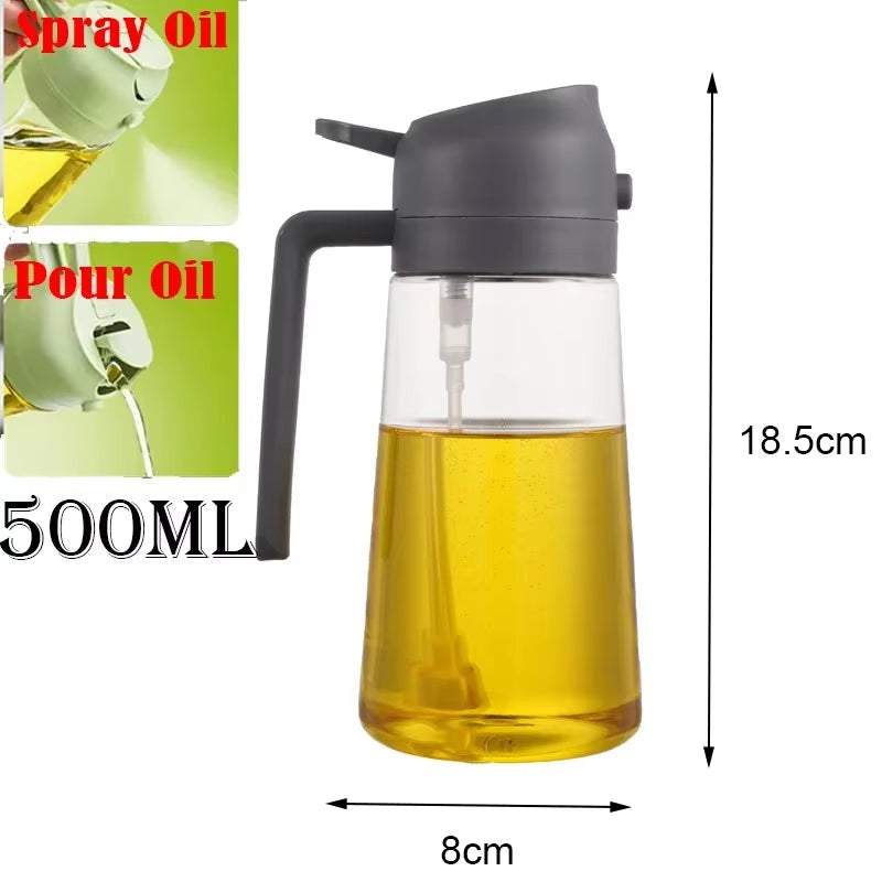 Mistify™ 500ml Olive Oil Spray Bottle – Precision Oil Dispenser for Cooking, Grilling &amp; Baking
