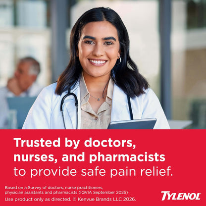 Tylenol PM Extra Strength Nighttime Pain Relief and Sleep Aid Caplets, Fast, Strong, Diphenhydramine Hcl, Acetaminophen, Non‑Habit Forming, 150 Count Size
